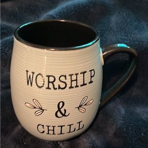Worship and Chill coffee mug